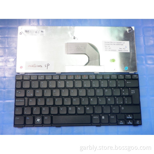 La /Sp Keyboard V3272 0V3272 MP-09k6-698 Black for DELL Inspiron Mini1012 Mini 1012